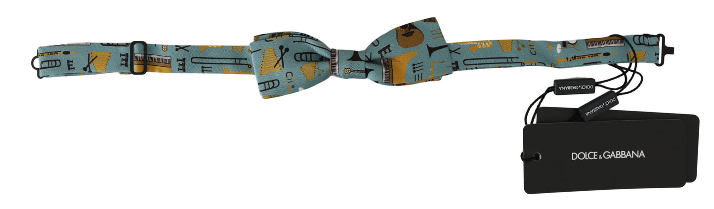 - Elegant Mint Green Jazz Club Silk Bow Tie