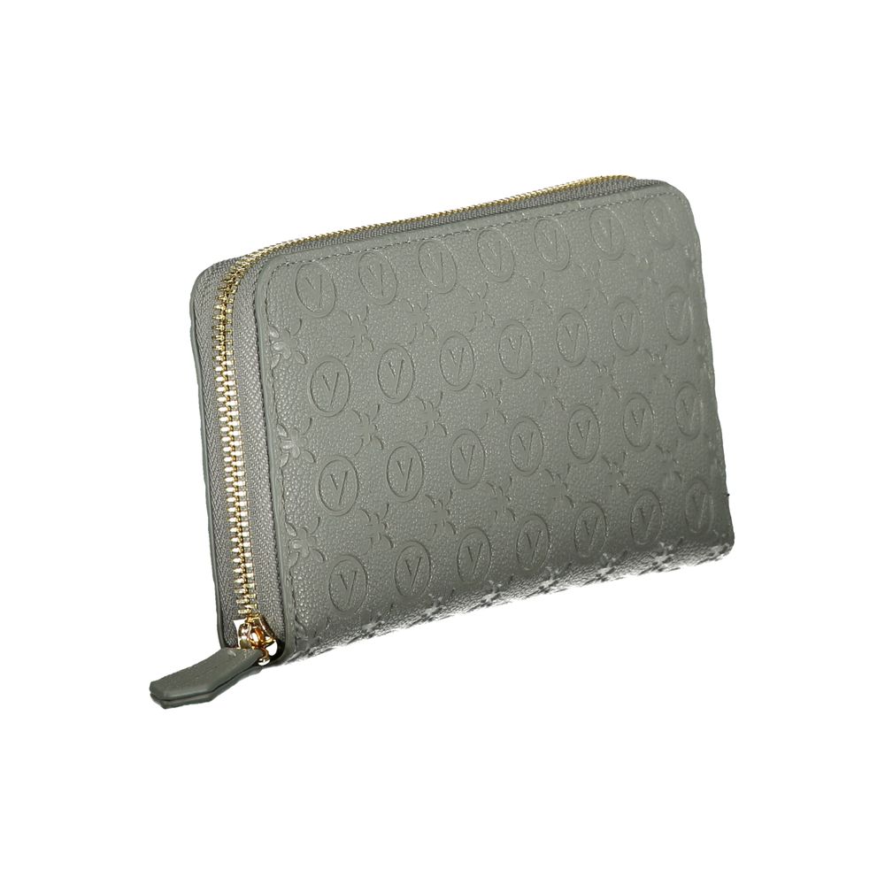 Mario Valentino Grigio Leather-Finish Women Wallet