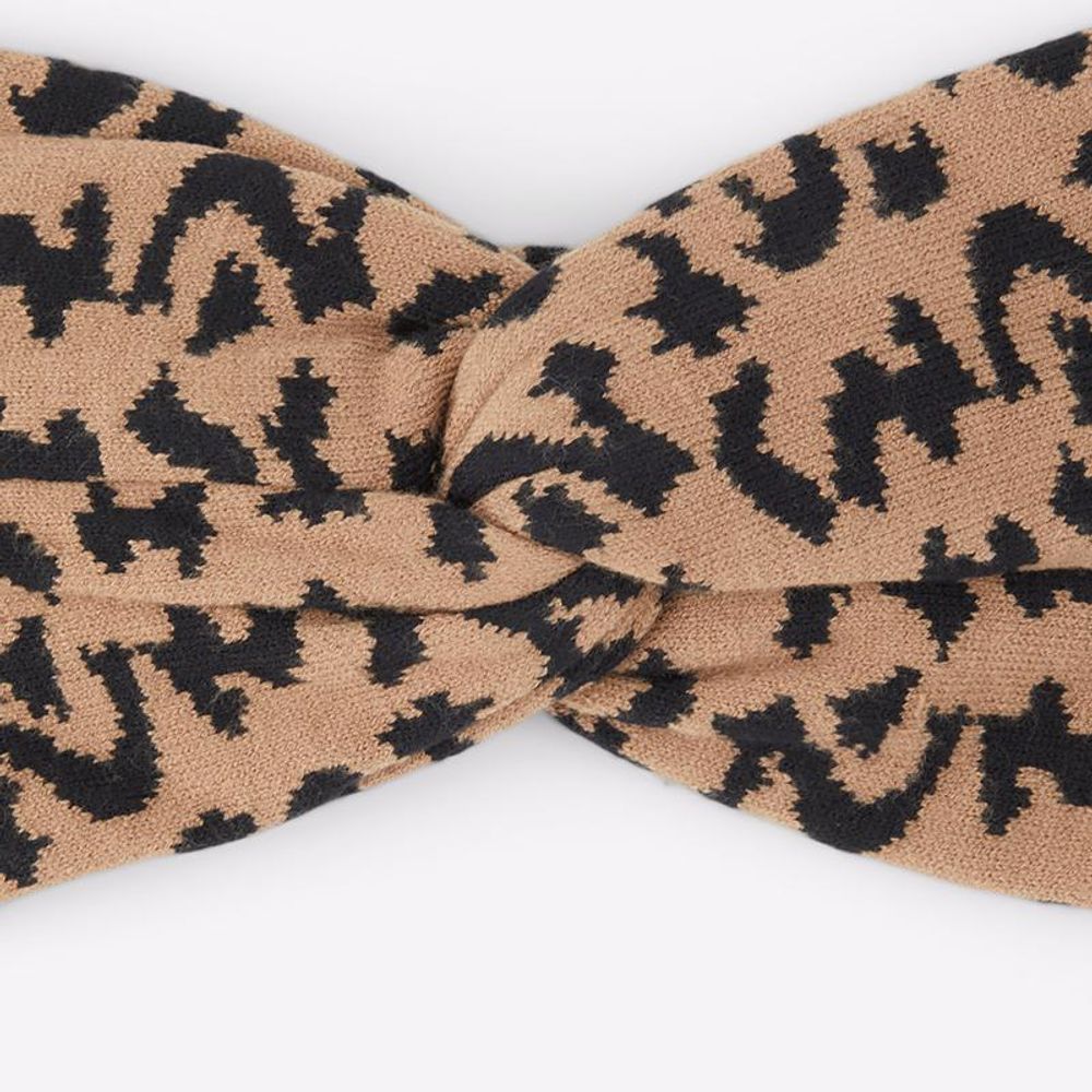 ALDO Brown Viscose Headband