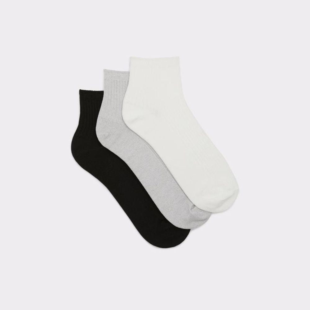ALDO White Polyester Socks - Comfort Meets Chic Style