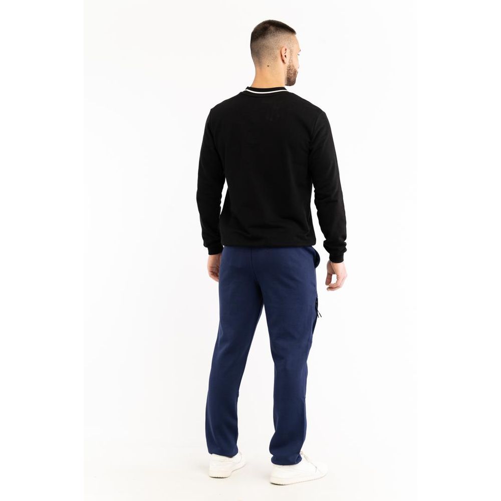Fila Blue Cotton Joggers (Workout Pants) - Elevate Your Style