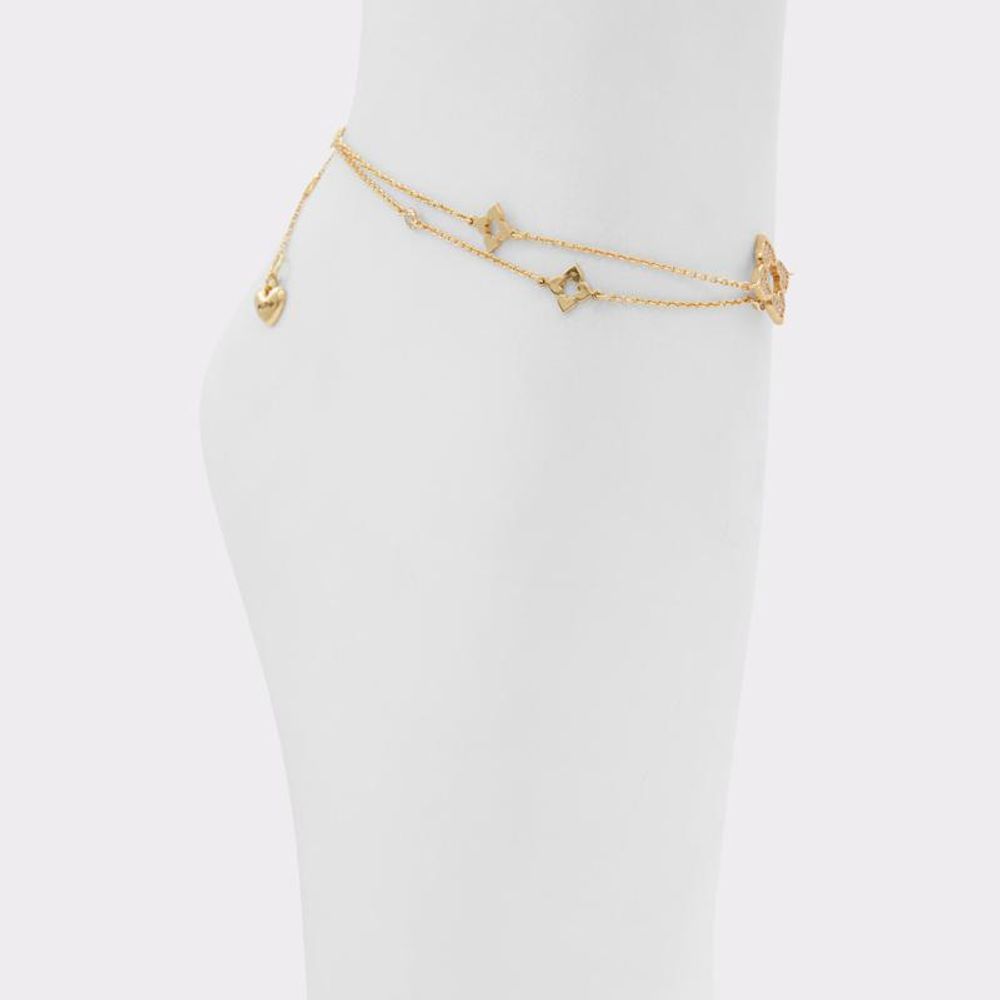 ALDO Gold Clear Leg Bracelet