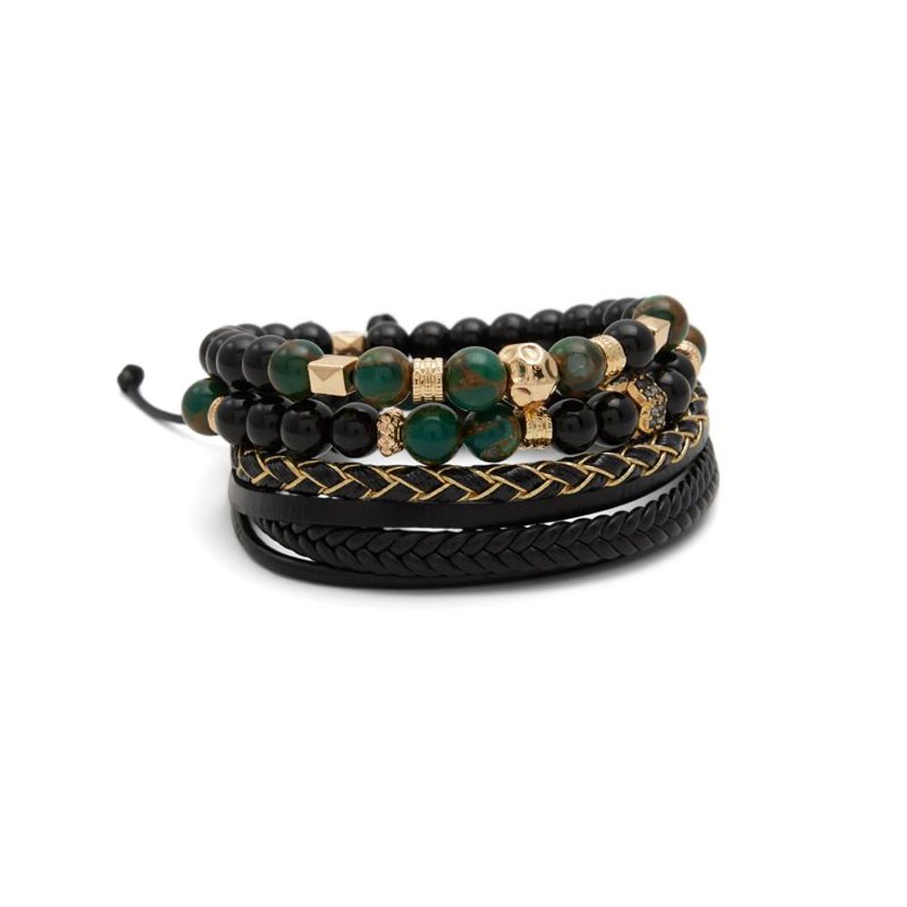 ALDO Green Elastane Bracelet for the Modern Man