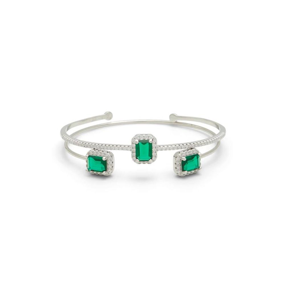 ALDO Dark Green Cubic Zirconia Bracelet