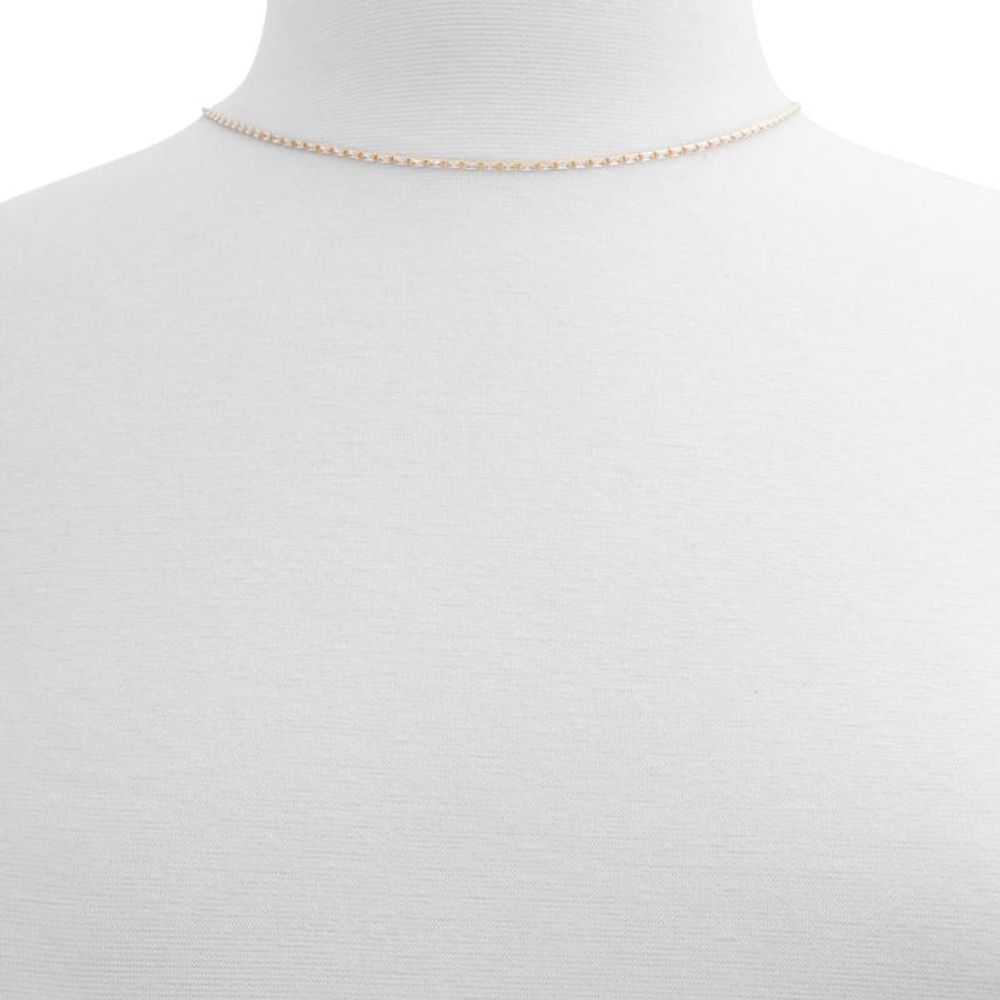 ALDO Gold Elastane Necklace - Chic Multi Design