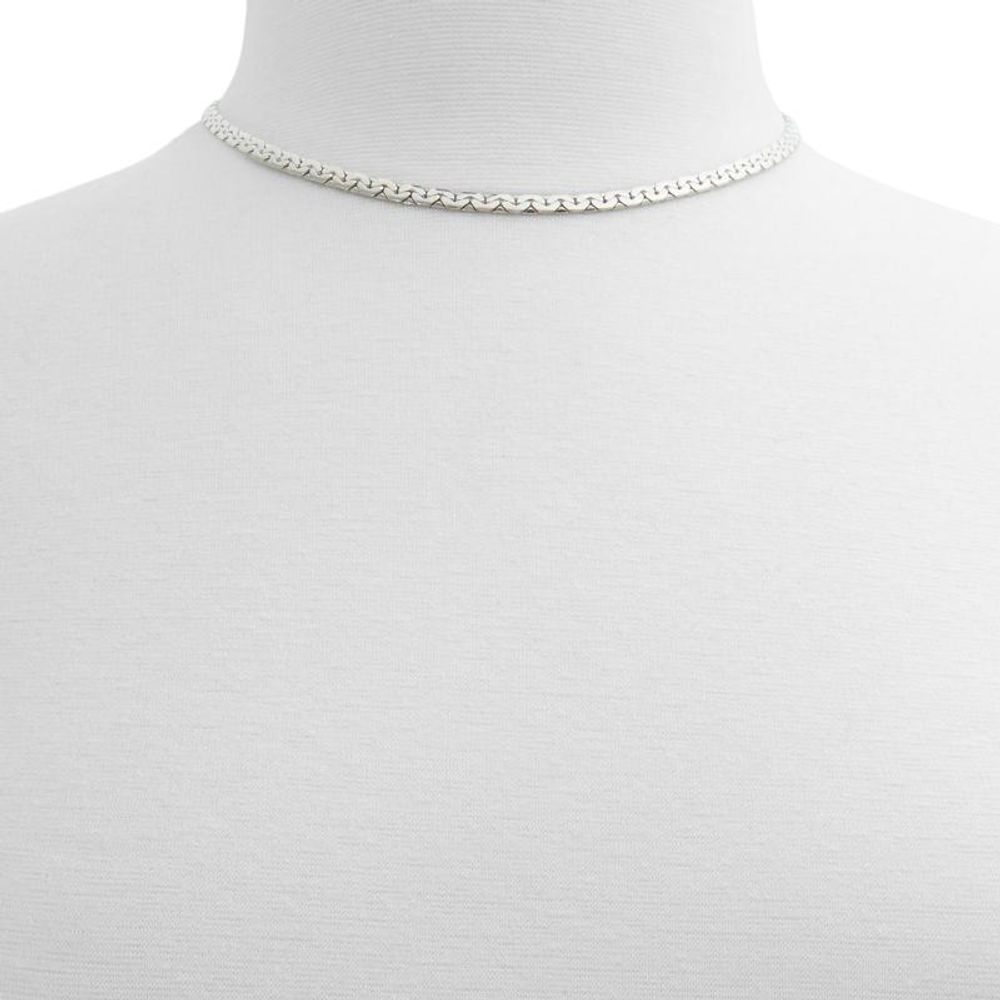 ALDO Silver Elastane Necklace