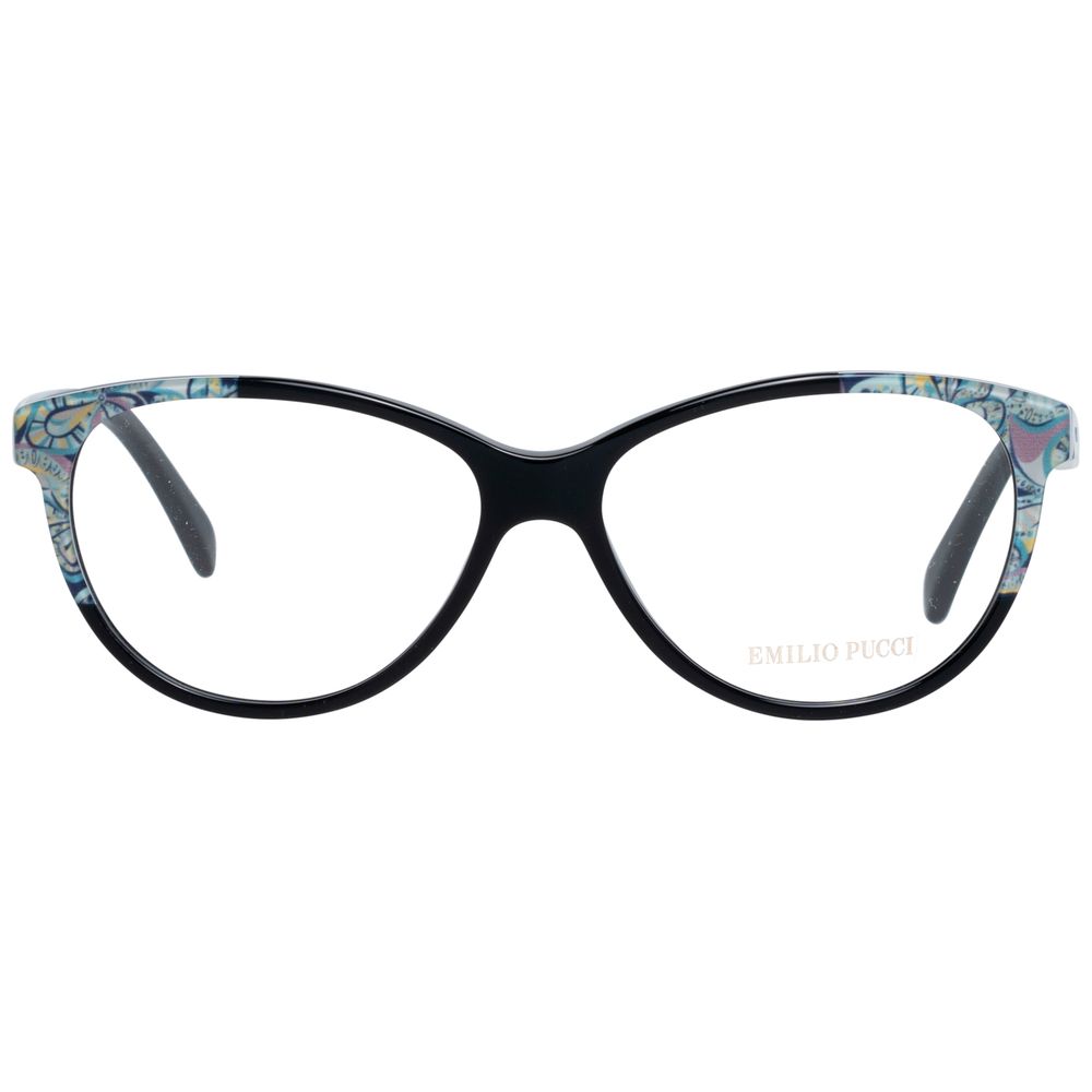 Emilio Pucci Women's Optical Glasses – Black Full-Rim Frame, 54mm