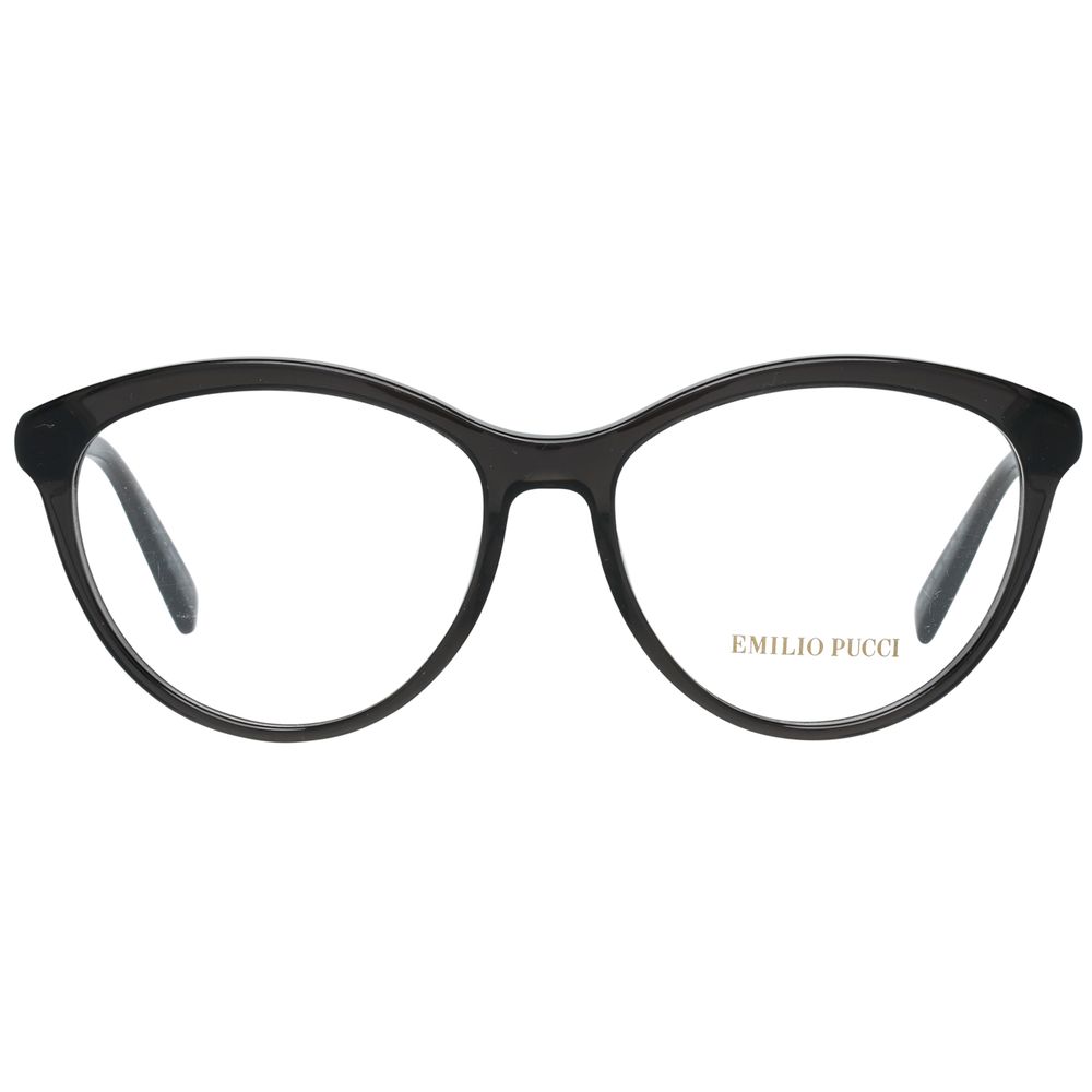 Emilio Pucci Women’s Black Metal Glasses – Demo Lens Frames