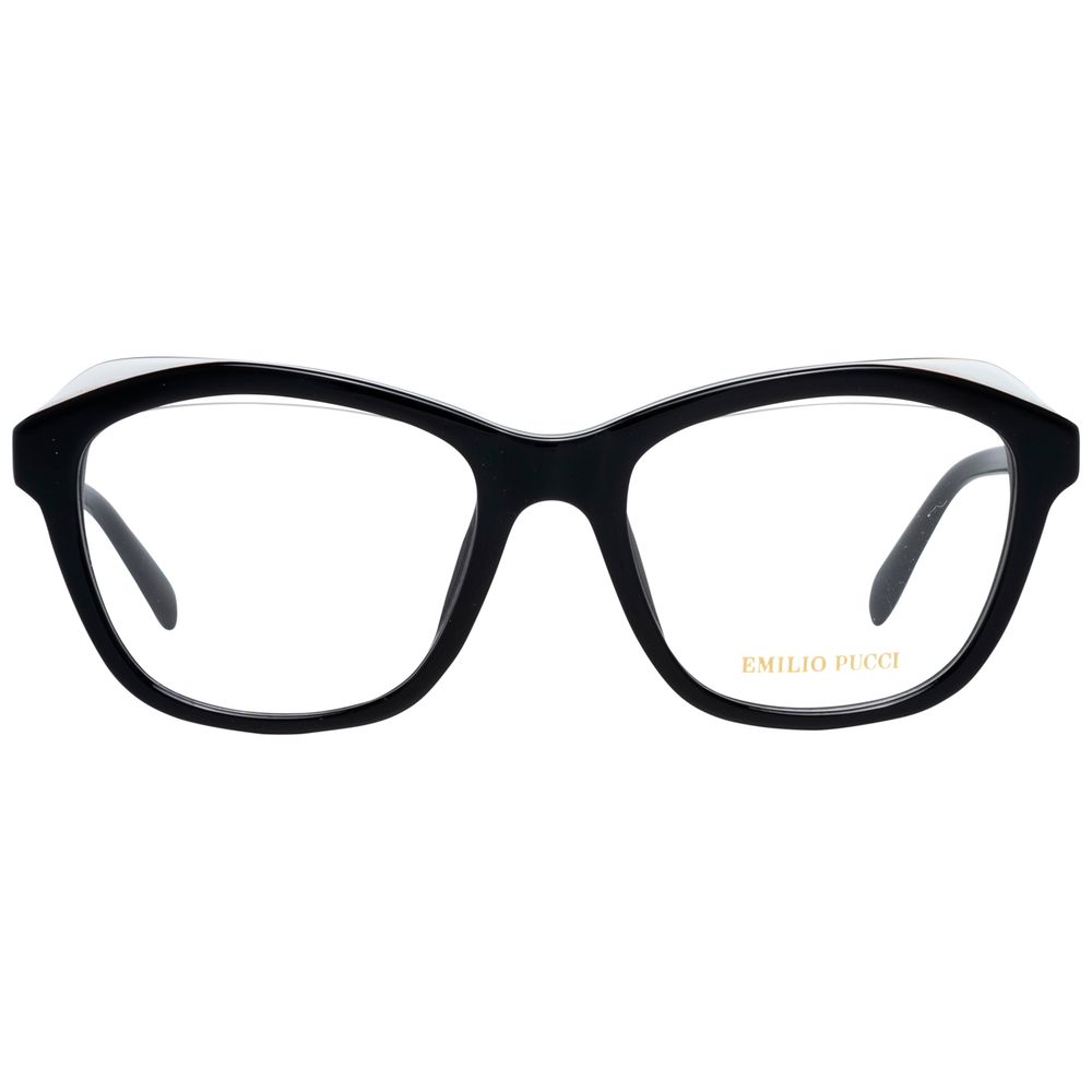 Emilio Pucci Women's Optical Glasses – Black Square Frame, 53mm