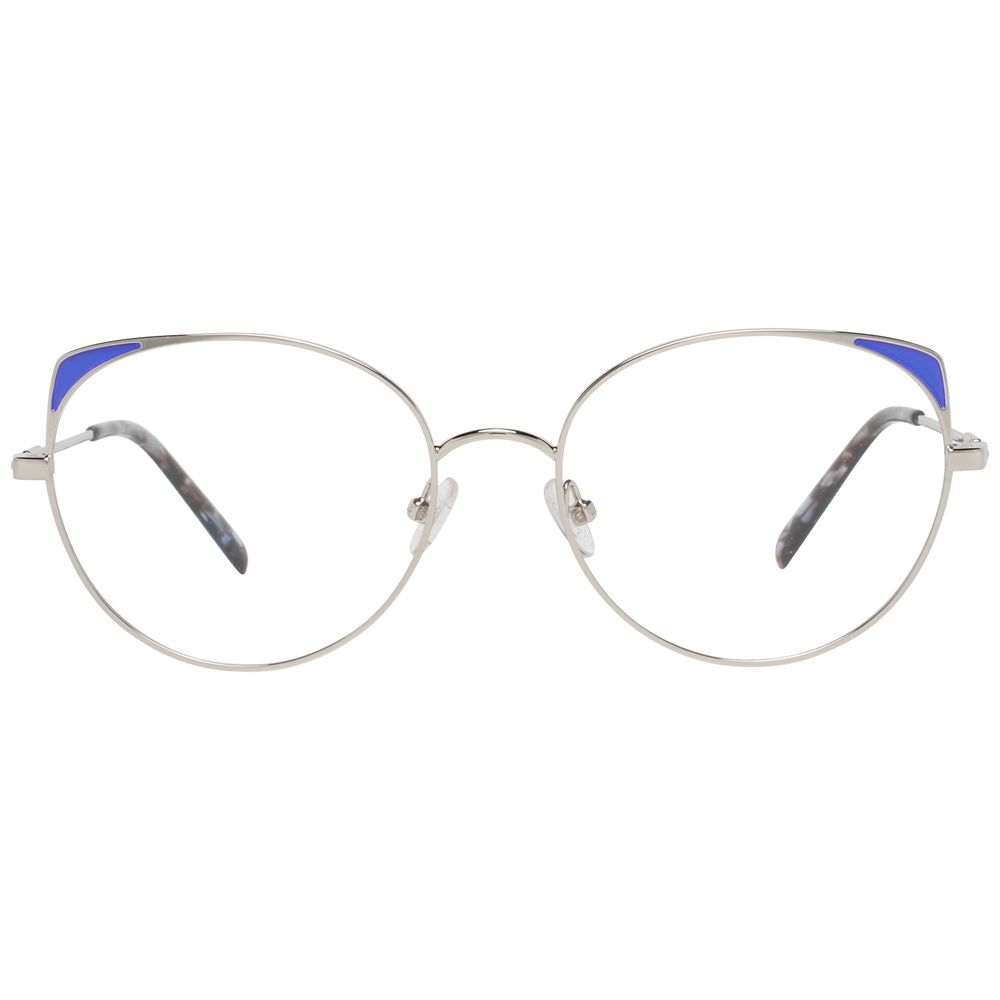 Emilio Pucci Women's Optical Glasses – Grey Metal Frames, 54mm