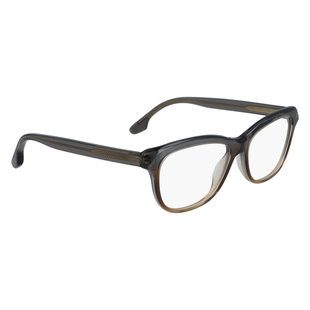 Victoria Beckham Women's Optical Glasses – Grey Acetate Frame, 55mm