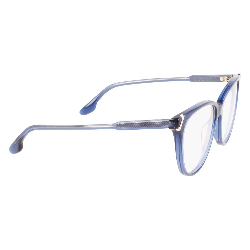 Victoria Beckham Blue Optical Glasses – Square Frame