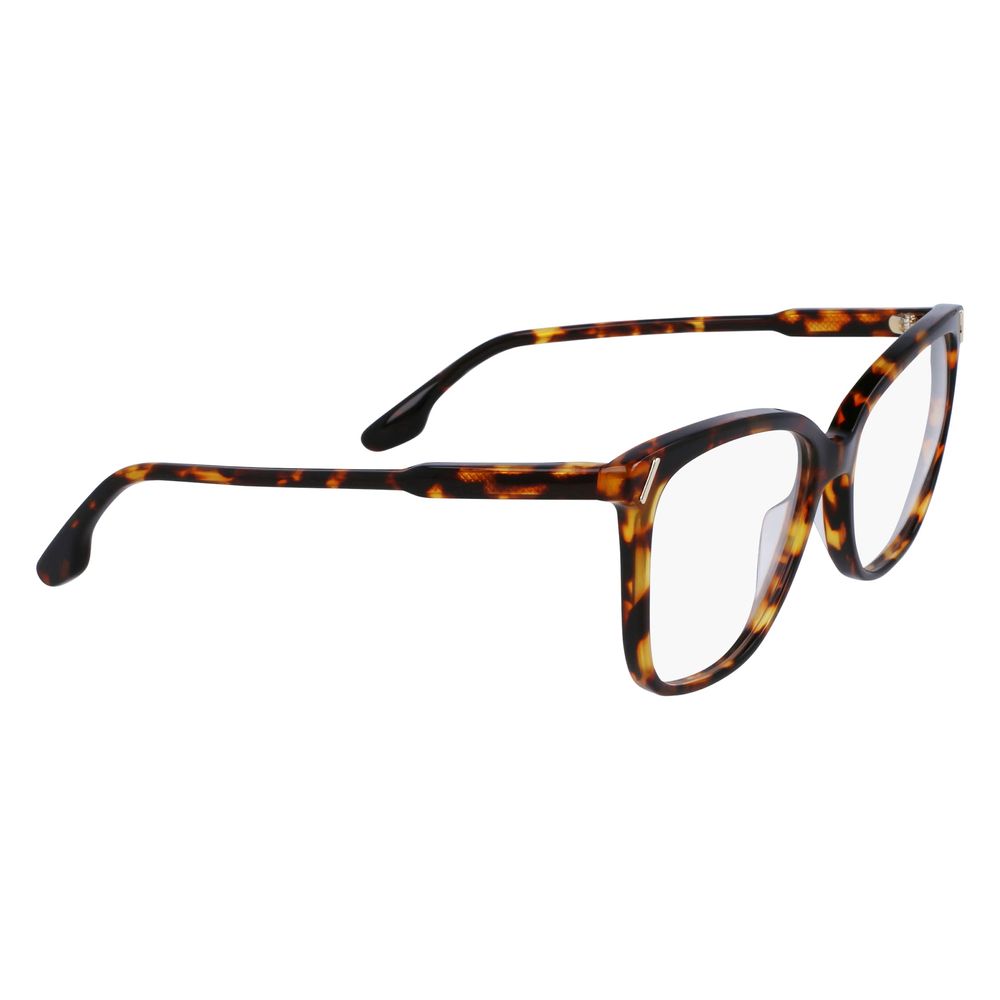 Victoria Beckham Women's Optical Frames – Brown Square Design, 55mm