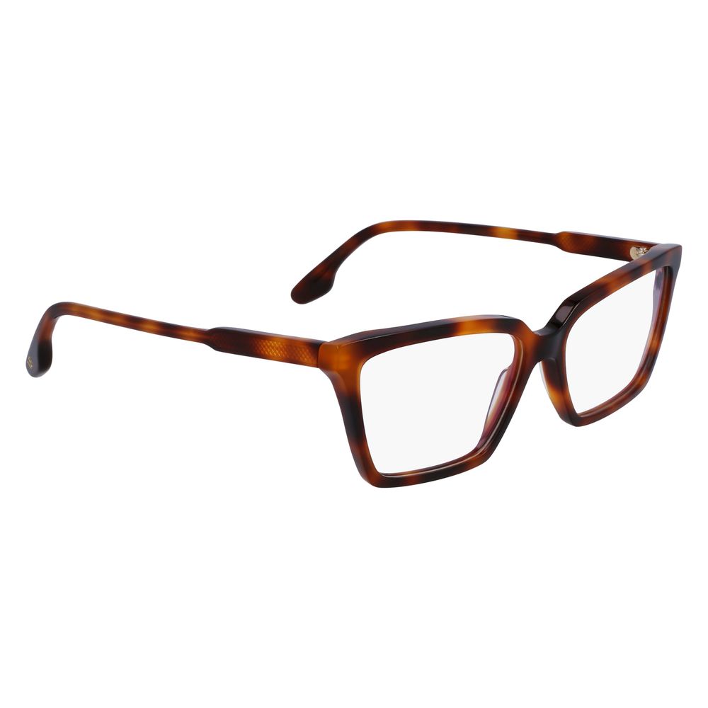 Victoria Beckham Women’s Optical Glasses – Brown Full-Rim Frame, 55mm