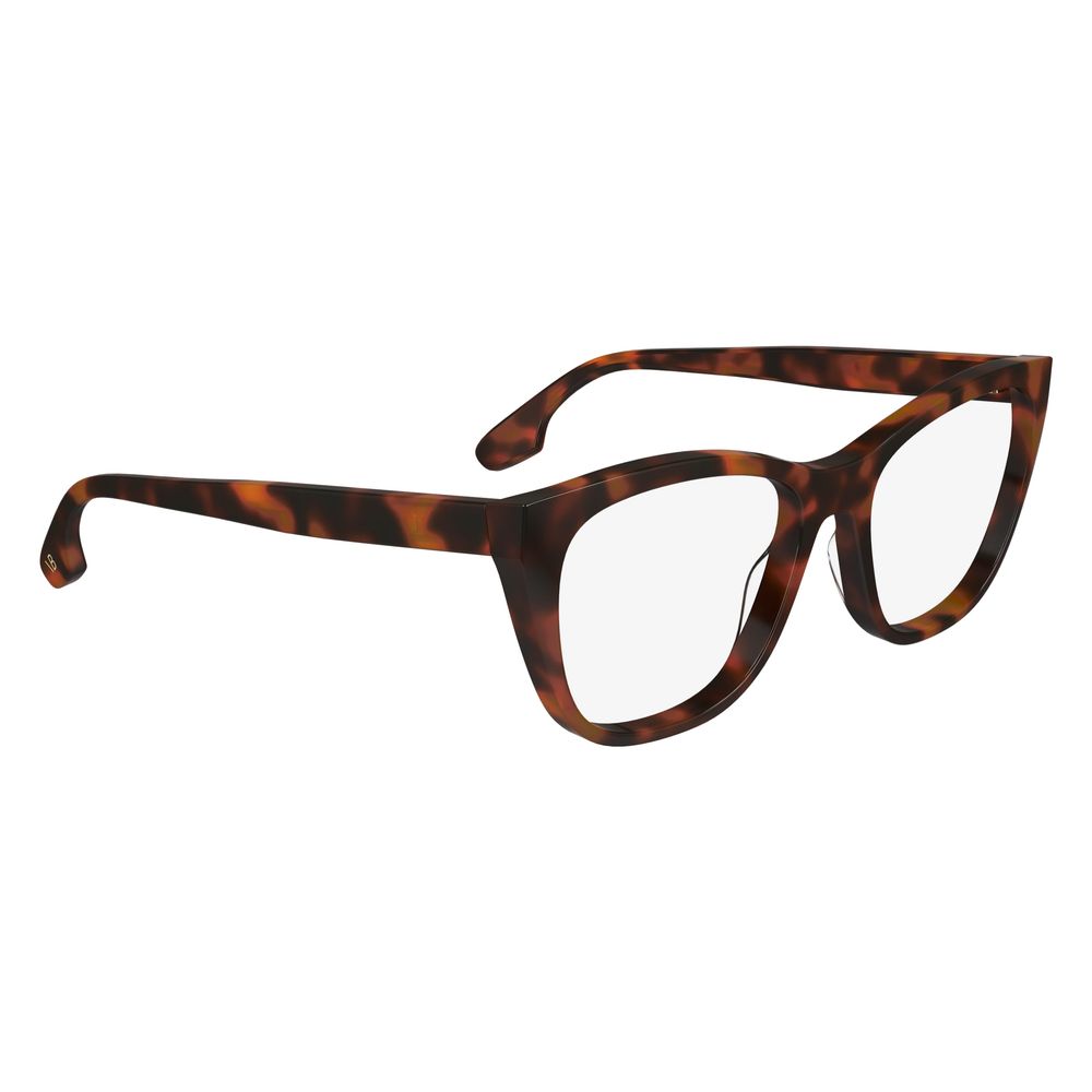 Victoria Beckham Women's Optical Glasses – Brown Acetate Frame, 53mm