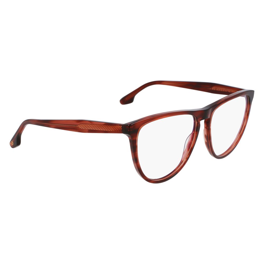 Victoria Beckham Women’s Optical Glasses – Red Full-Rim Frame, 56mm