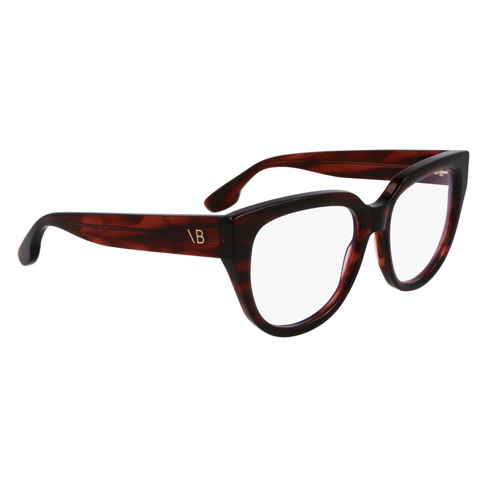 Victoria Beckham Women's Optical Glasses – Red Full-Rim Frame
