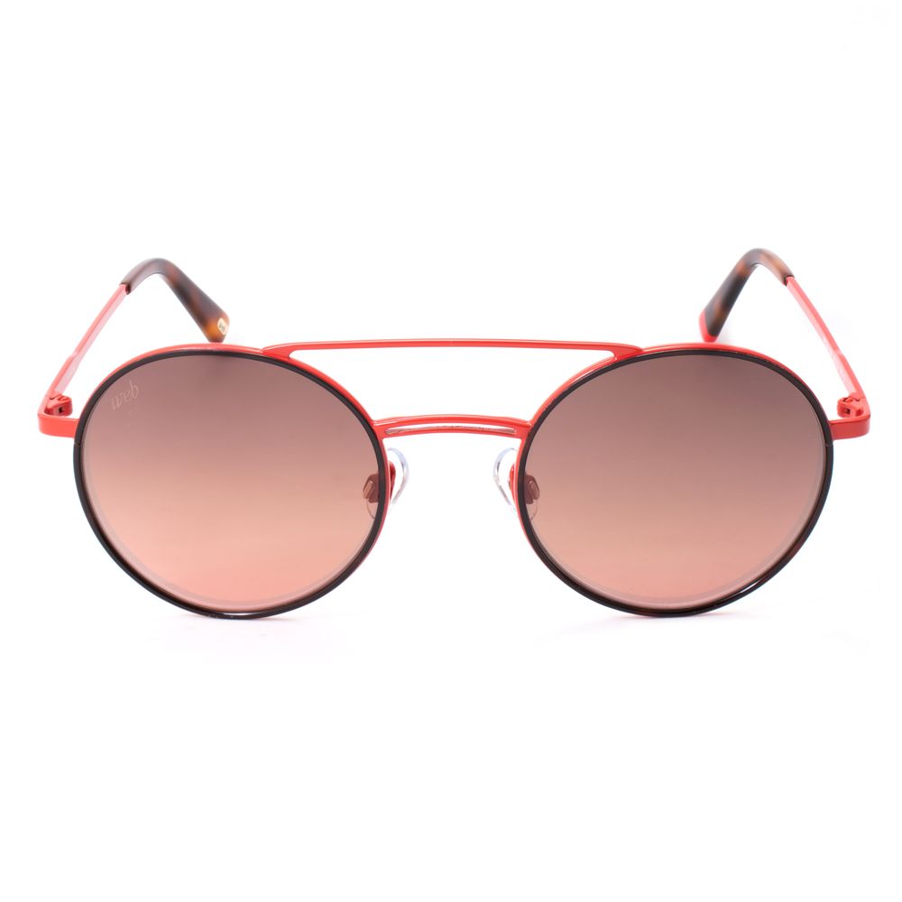 WEB EYEWEAR Multicolor Metal Sunglasses – Red Frame