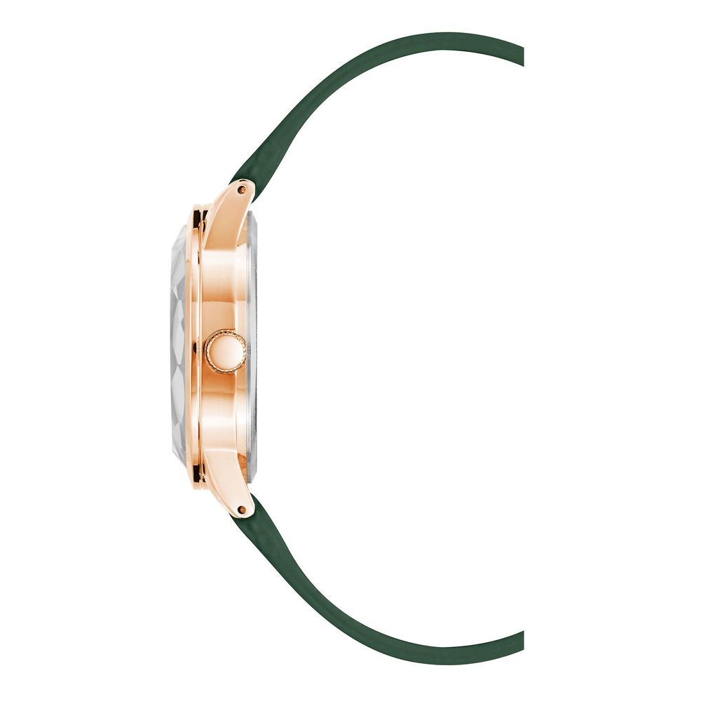 Juicy Couture Women’s Watch, Green Dial, Bicolor Pink Gold and Green Strap