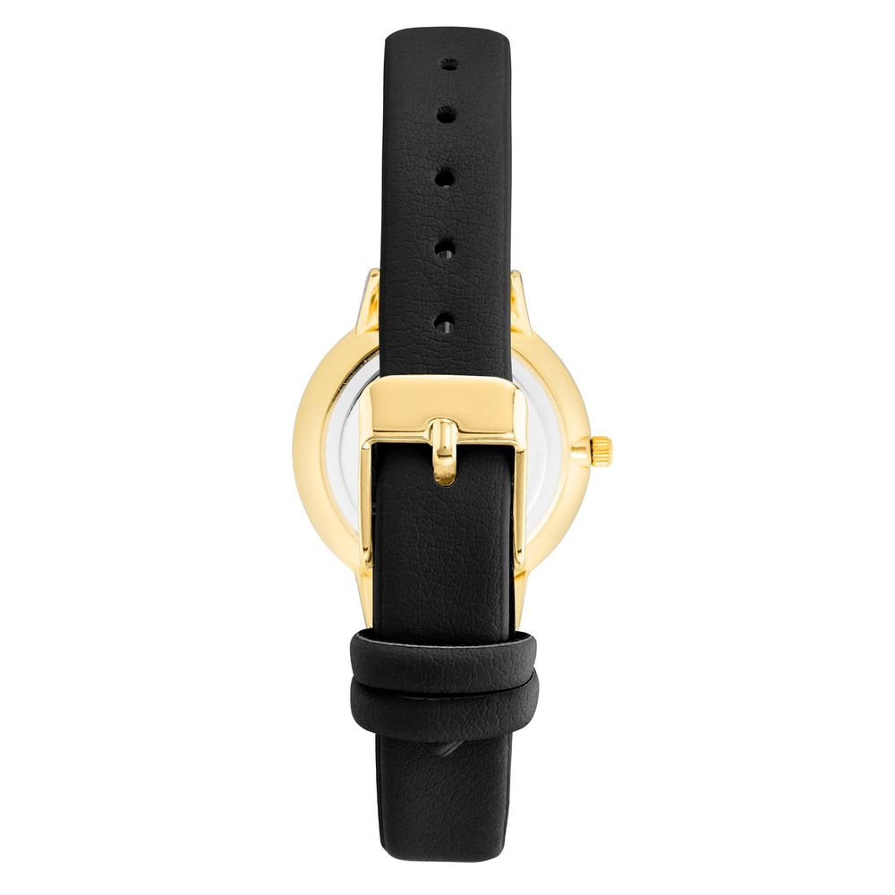 Juicy Couture Women’s Watch, Multicoloured Dial, Black Bracelet