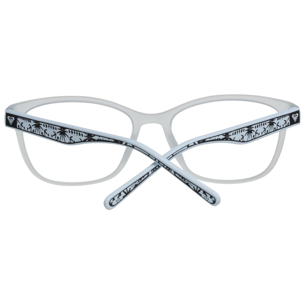 ROXY Women’s Optical Glasses – Transparent Square Frame, 54mm