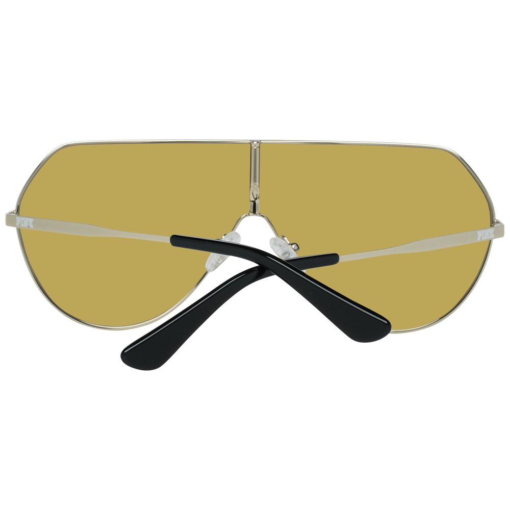 Victoria's Secret Gold Metal Sunglasses – Stylish Mirrored Lenses