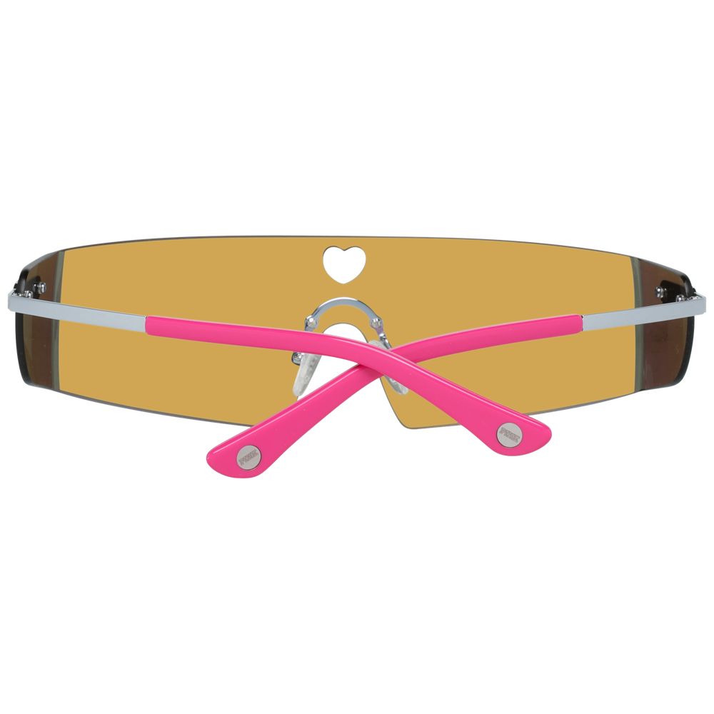 Victoria's Secret Women's Silver Metal Sunglasses – Mirrored Lenses