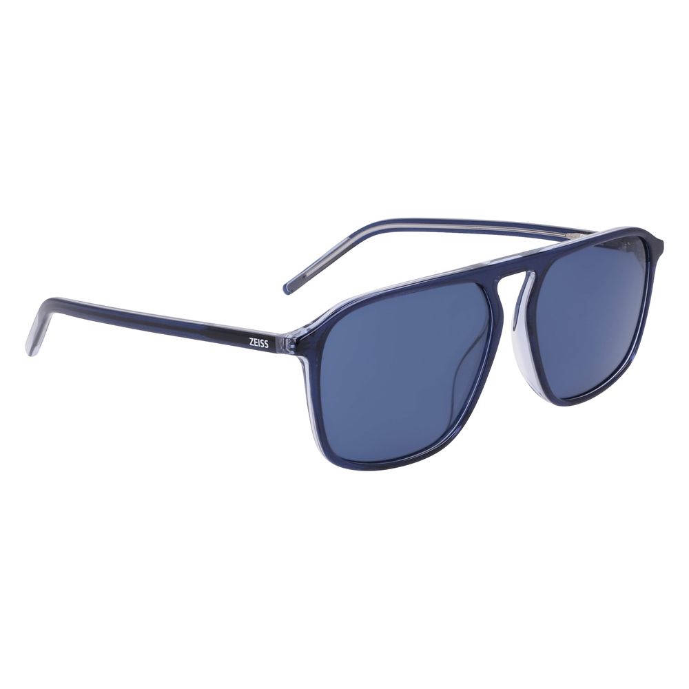 ZEISS Men’s Sunglasses – Blue Acetate Frame, Filter 3 Lenses