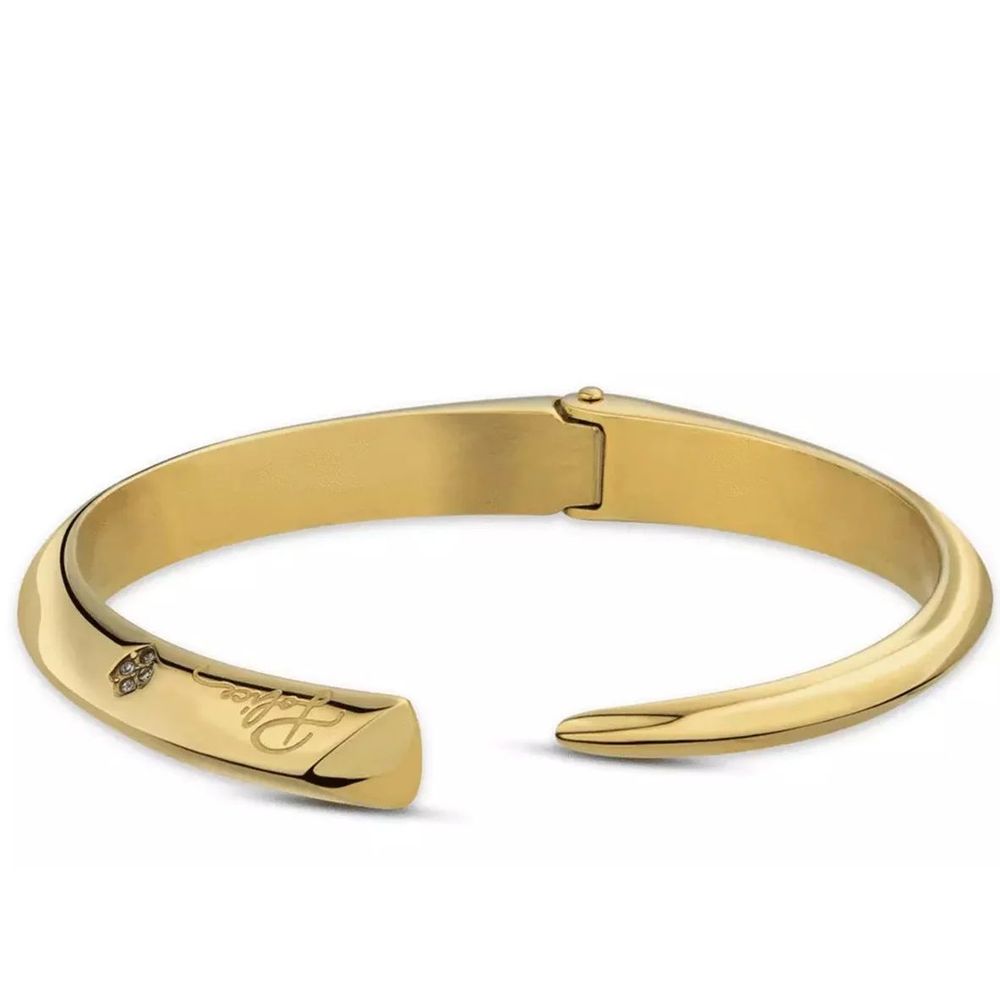 Police Gold Stainless Steel Bracelet for Women - PEJLB2213102 (19CM)