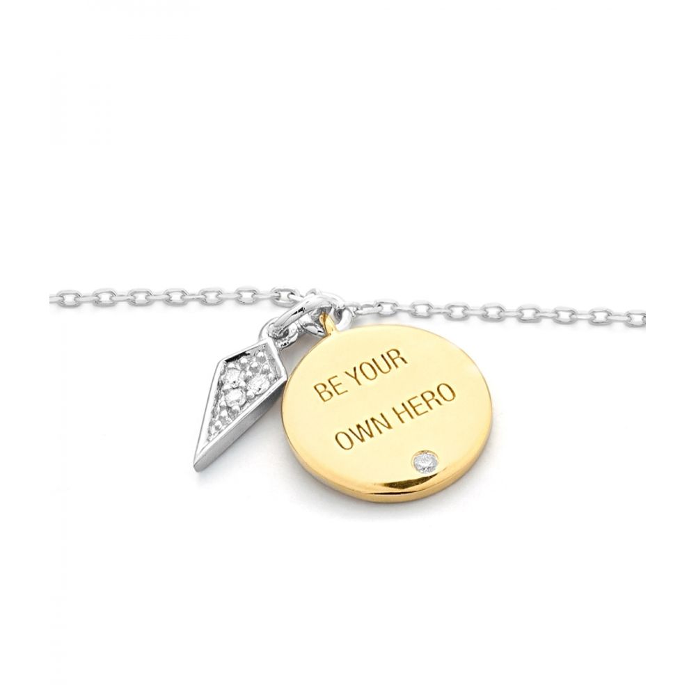 SECRECY Gray Silver Bracelet