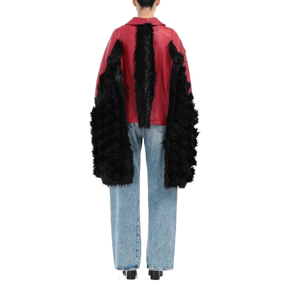 Maison Margiela Multicolor Leather Cloaks