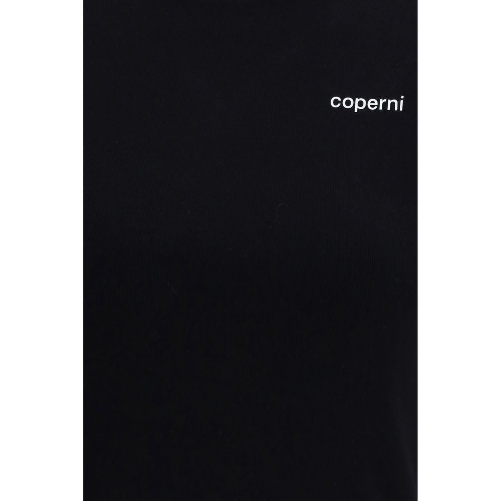 Coperni Black Cotton T-Shirt - The Baby Tee
