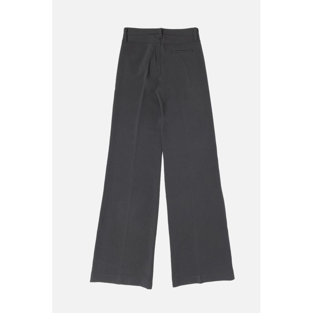 GAS Gray Polyester Casual Pants