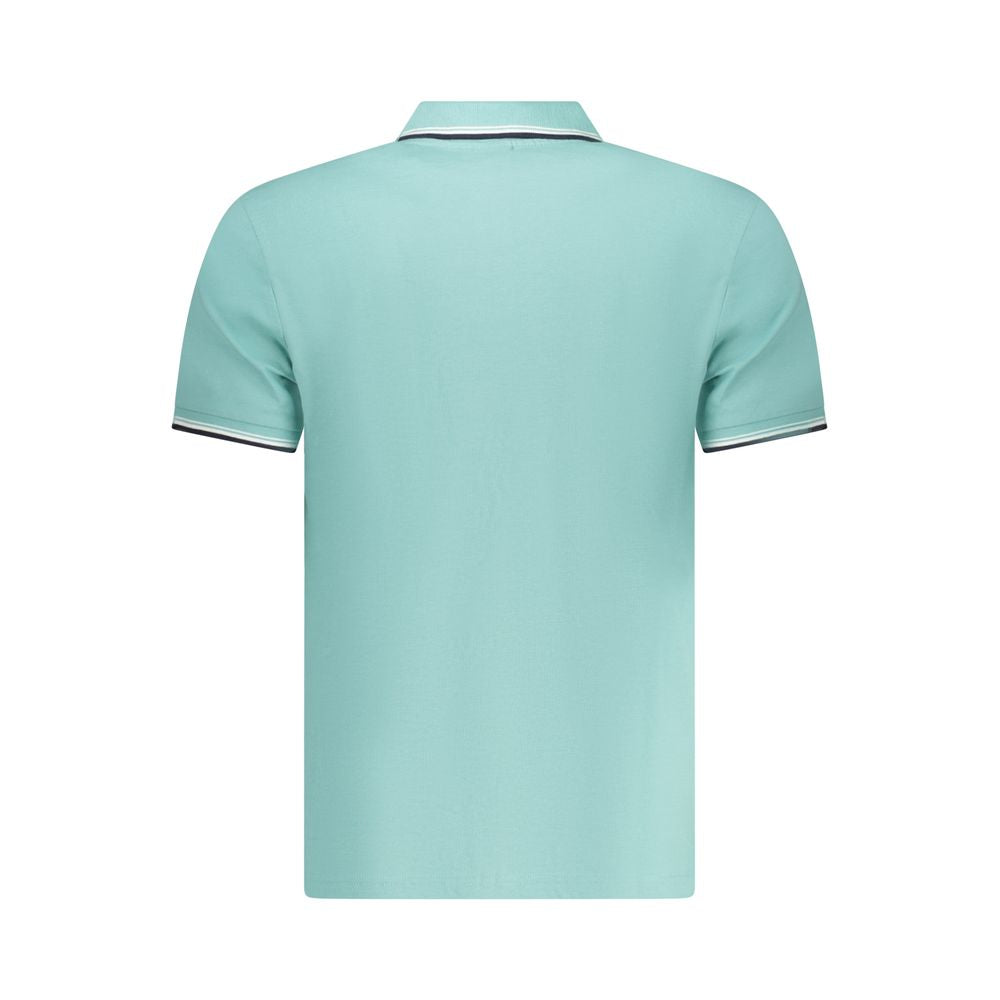 North Sails Azzurro Cotton Men Polo Shirt - S