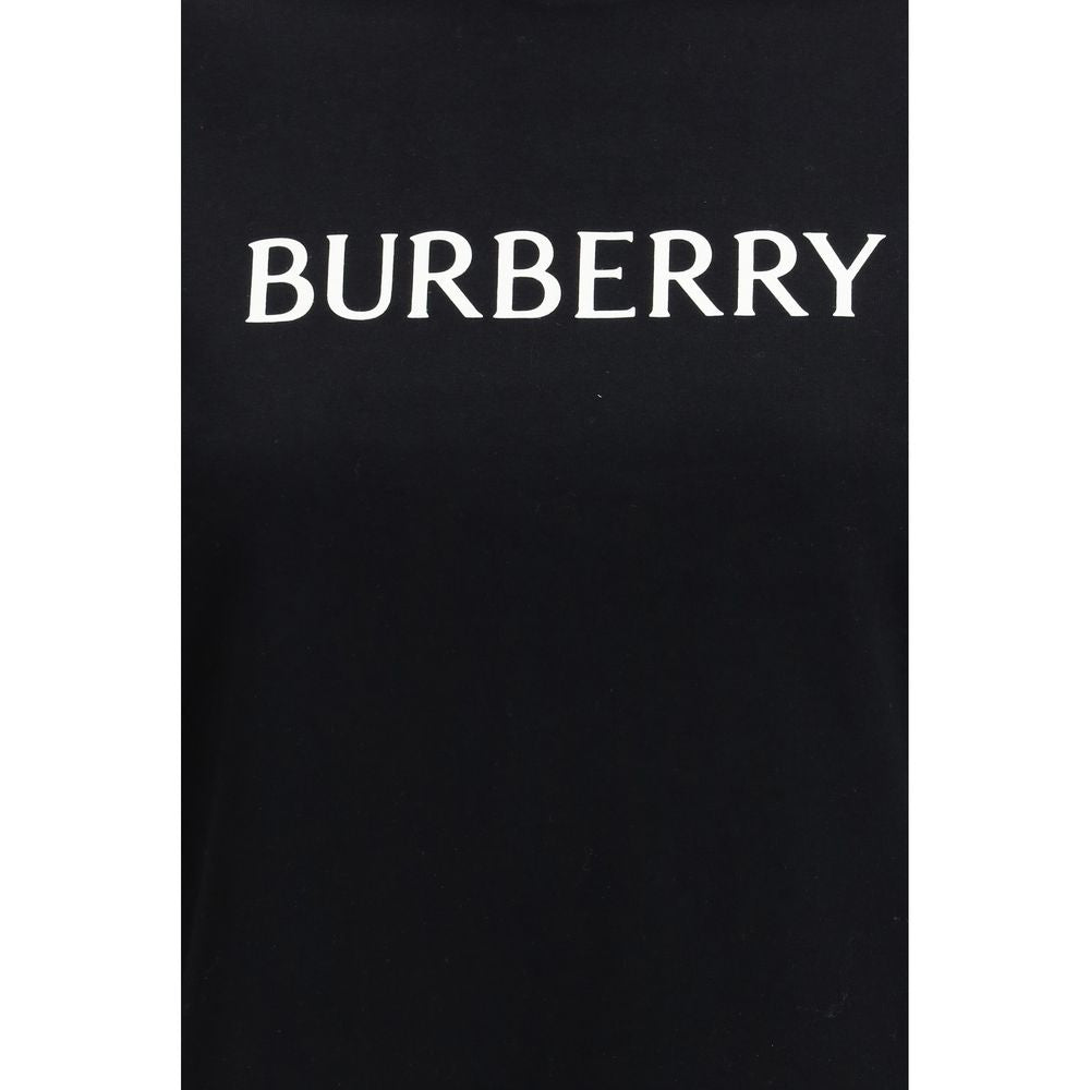 Burberry Black Cotton Logo T-Shirt