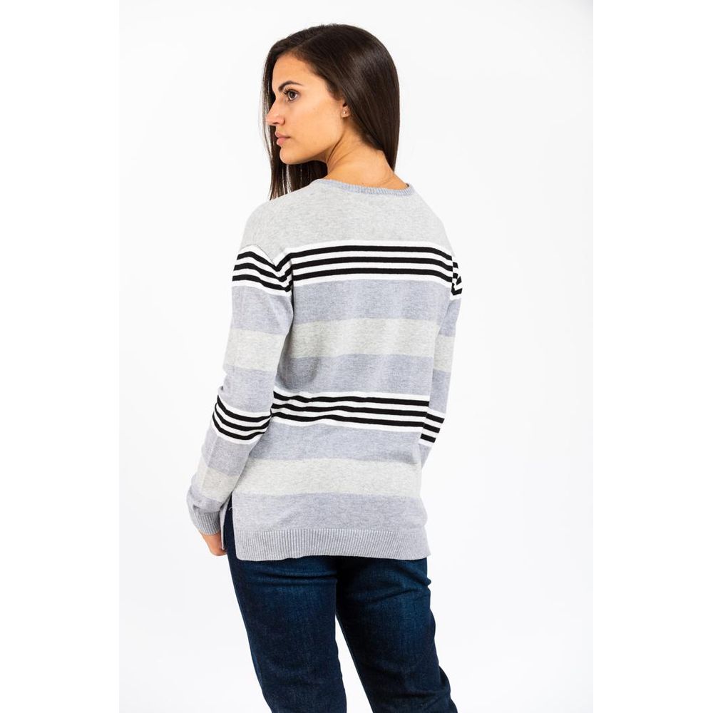 GAS Cream Cream Drop Mel Cotton Sweatshirt