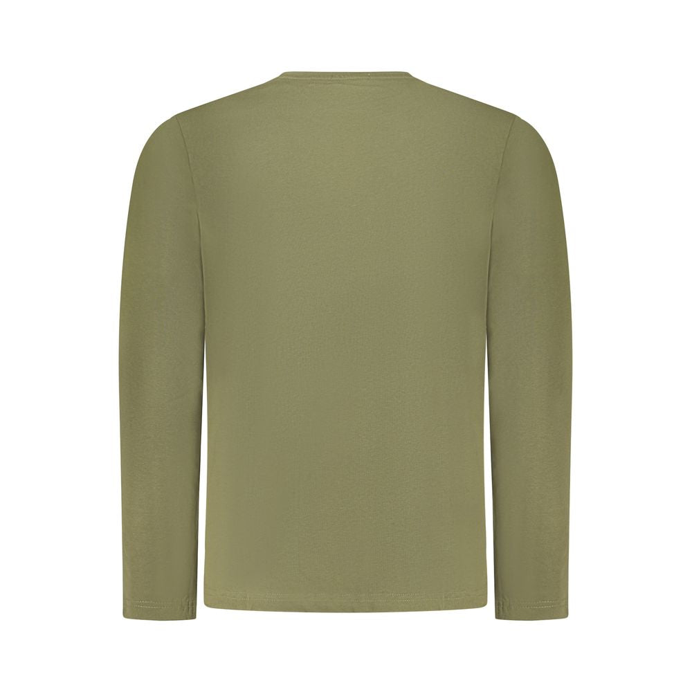 COVERI MOVING Verde Cotton Men T-Shirt
