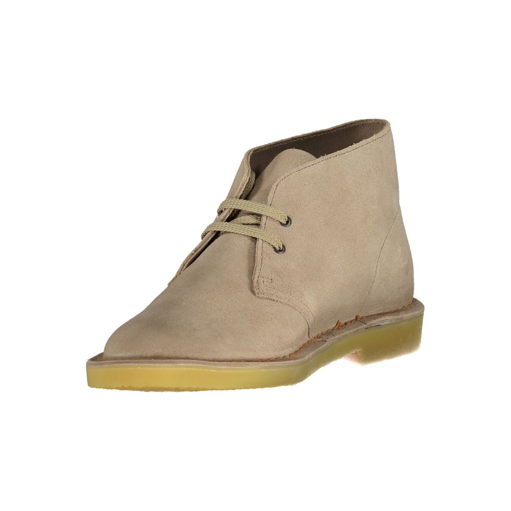 Clarks Beige Leather Men's Boot