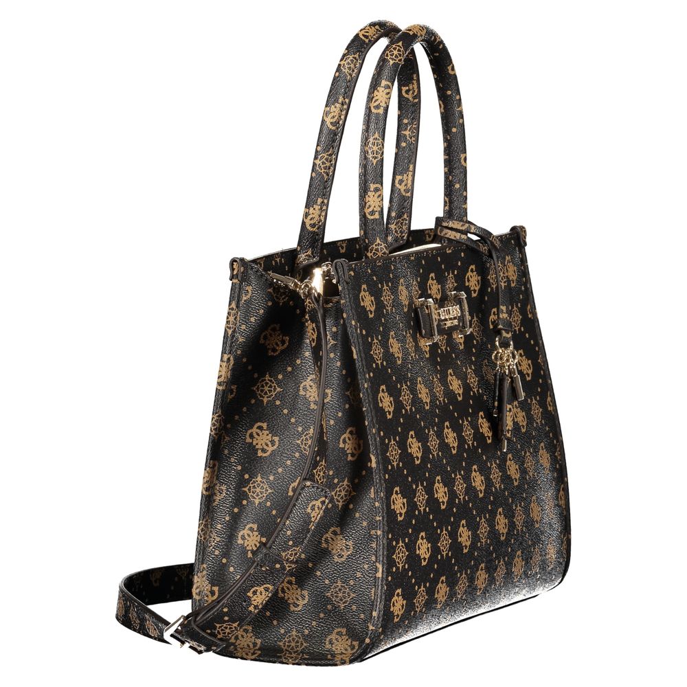 GUESS Jeans Marrone Poliuretano Woman Handbag - Silia Bag