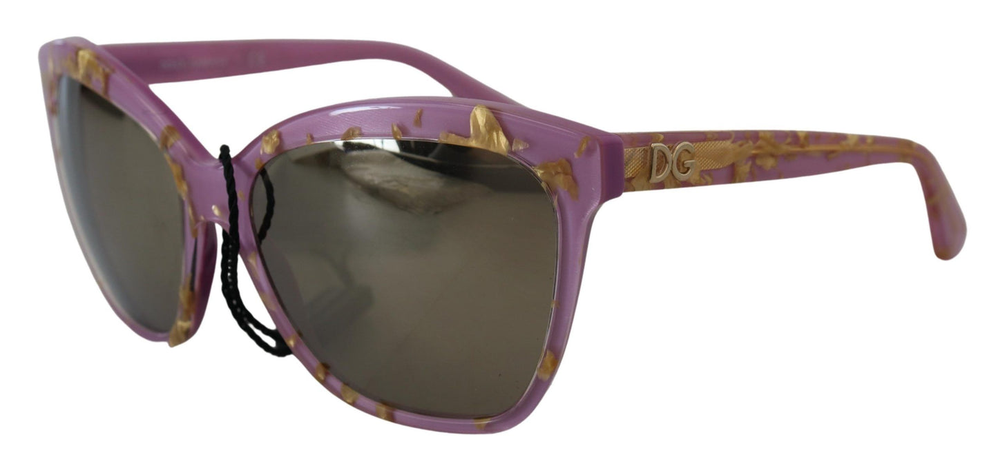 Dolce & Gabbana Purple Cat-Eye Sunglasses DG4251