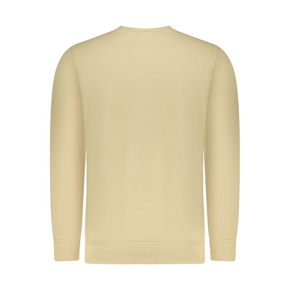 RIFLE Beige Cotton Men's Sweatshirt