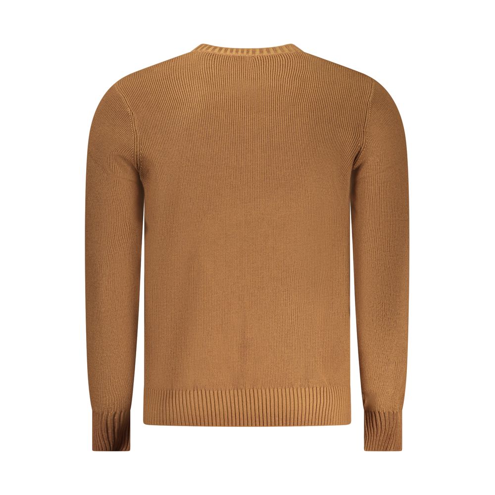 Rifle Marrone Viscosa Uomo Maglia - Contemporary Long-Sleeved Sweater