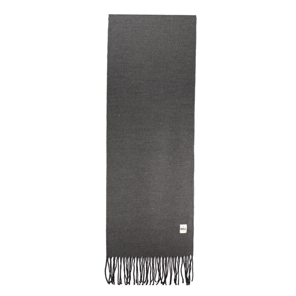 Rifle Nero Viscose Men Scarf