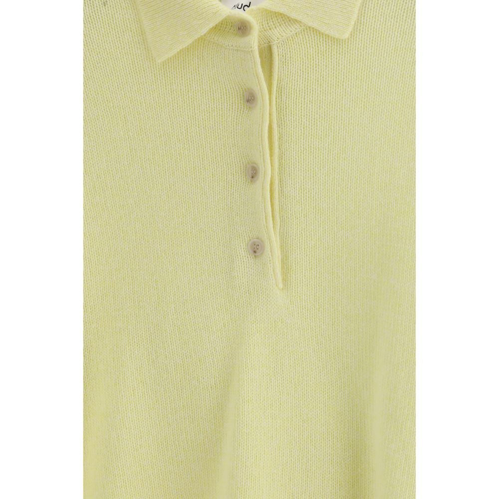 Allude Bicolor Cashmere Polo Shirt