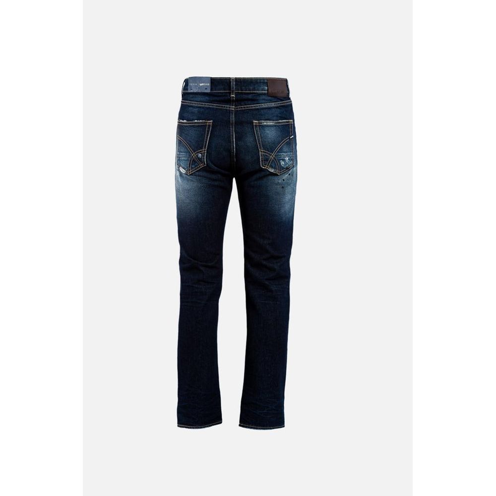 GAS Blue Cotton Jeans Denim