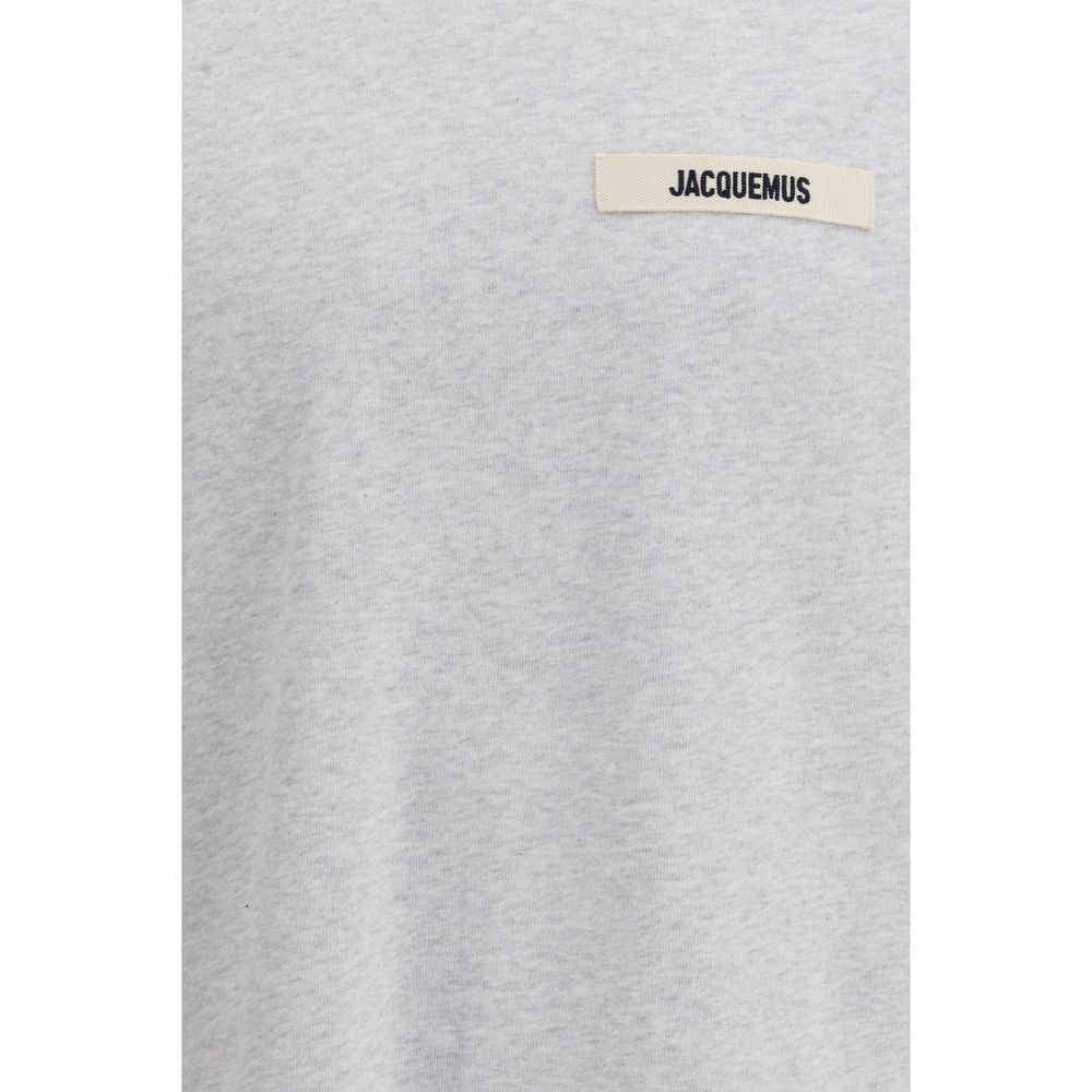 Jacquemus Gray Cotton T-Shirt - Refined Comfort Redefined
