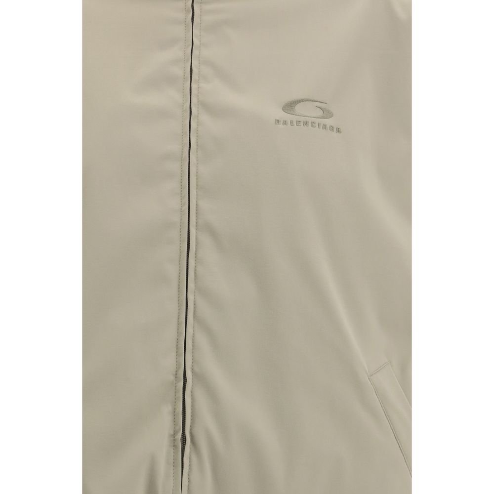 Balenciaga Folded Sweatshirt in Beige Polyester