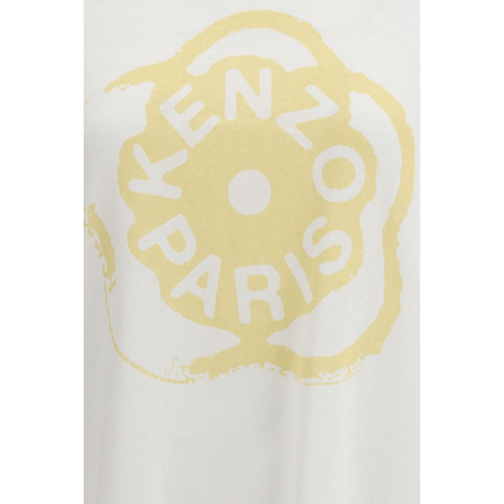 Kenzo White Cotton T-Shirt – Boke Flower 2.0