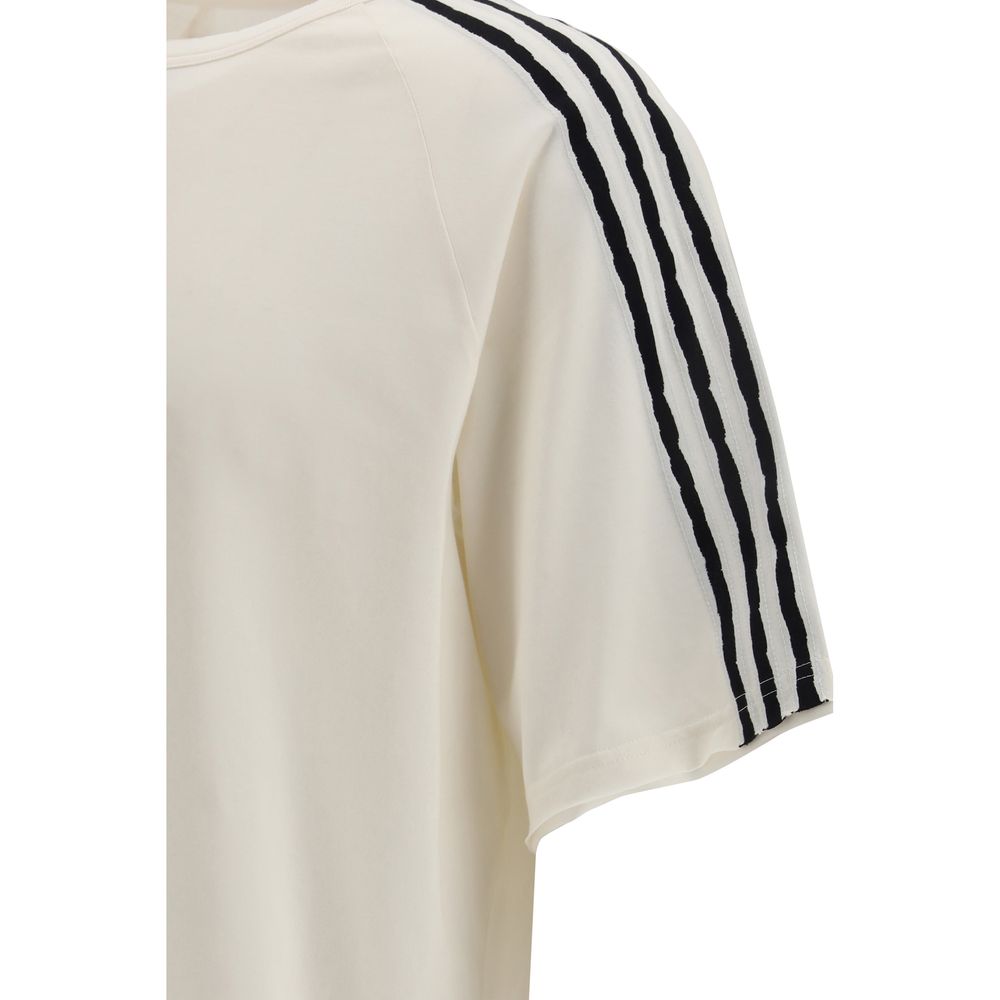 Y-3 Cream Cotton Sportswear T-Shirt