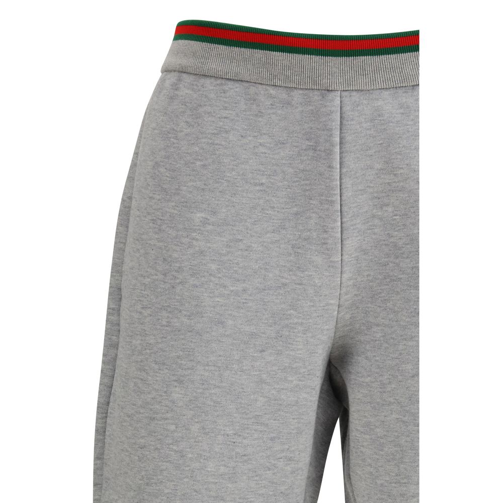 Gucci Gray Cotton Casual Pants - Effortless Luxury Redefined